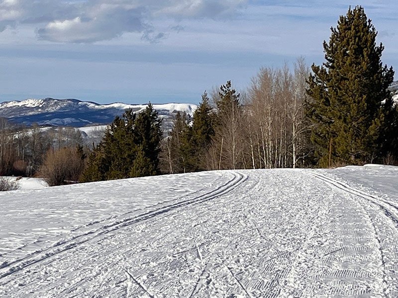 cross country skiing Eagles Nest